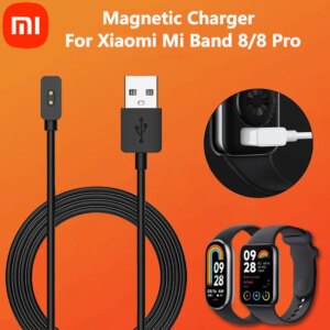 Magnetic Charger For Xiaomi Mi Band 8 USB Charging Cable Mi Band 8 Pro Bracelet Power Cord Smart Watch Dock Charger Wire Adapter