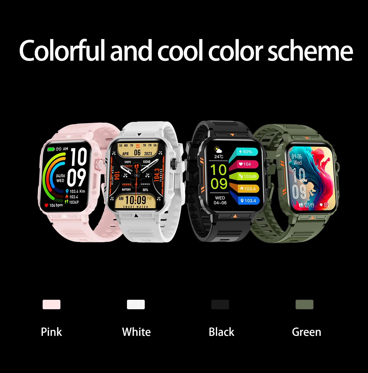 2024 Outdoor Military Smart Watch Men Health Monitor AI Bluetooth Call Fitness Sport Waterproof Smartwatch for Women Android IOS 2024 Outdoor Military Smart Watch Men Health Monitor AI Bluetooth Call Fitness Sport Waterproof Smartwatch for Women Android IOS