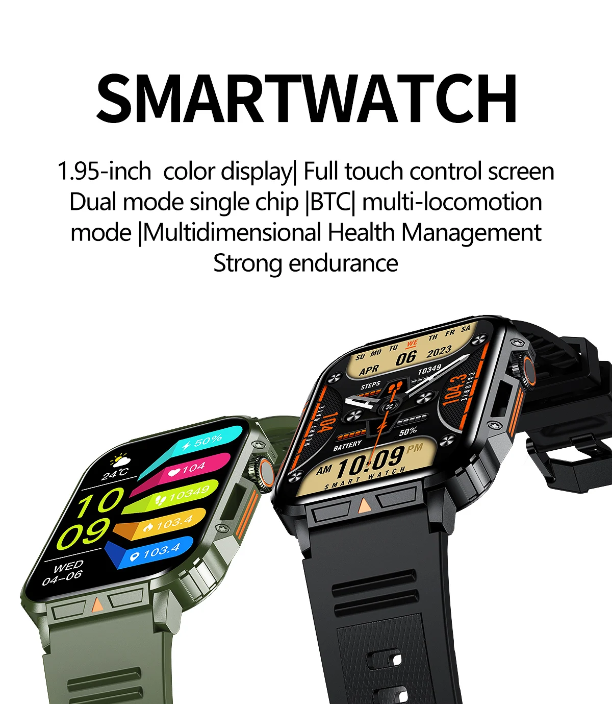 2024 Outdoor Military Smart Watch Men Health Monitor AI Bluetooth Call Fitness Sport Waterproof Smartwatch for Women Android IOS 2024 Outdoor Military Smart Watch Men Health Monitor AI Bluetooth Call Fitness Sport Waterproof Smartwatch for Women Android IOS