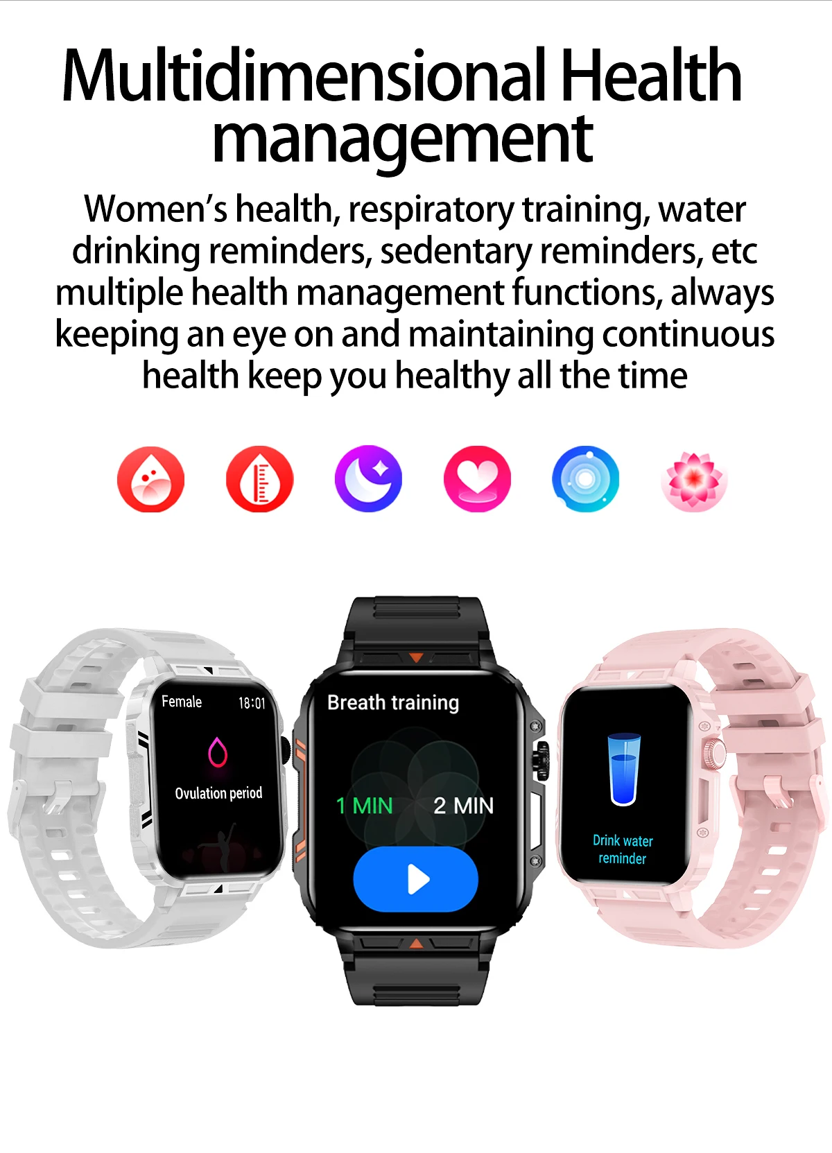 2024 Outdoor Military Smart Watch Men Health Monitor AI Bluetooth Call Fitness Sport Waterproof Smartwatch for Women Android IOS 2024 Outdoor Military Smart Watch Men Health Monitor AI Bluetooth Call Fitness Sport Waterproof Smartwatch for Women Android IOS
