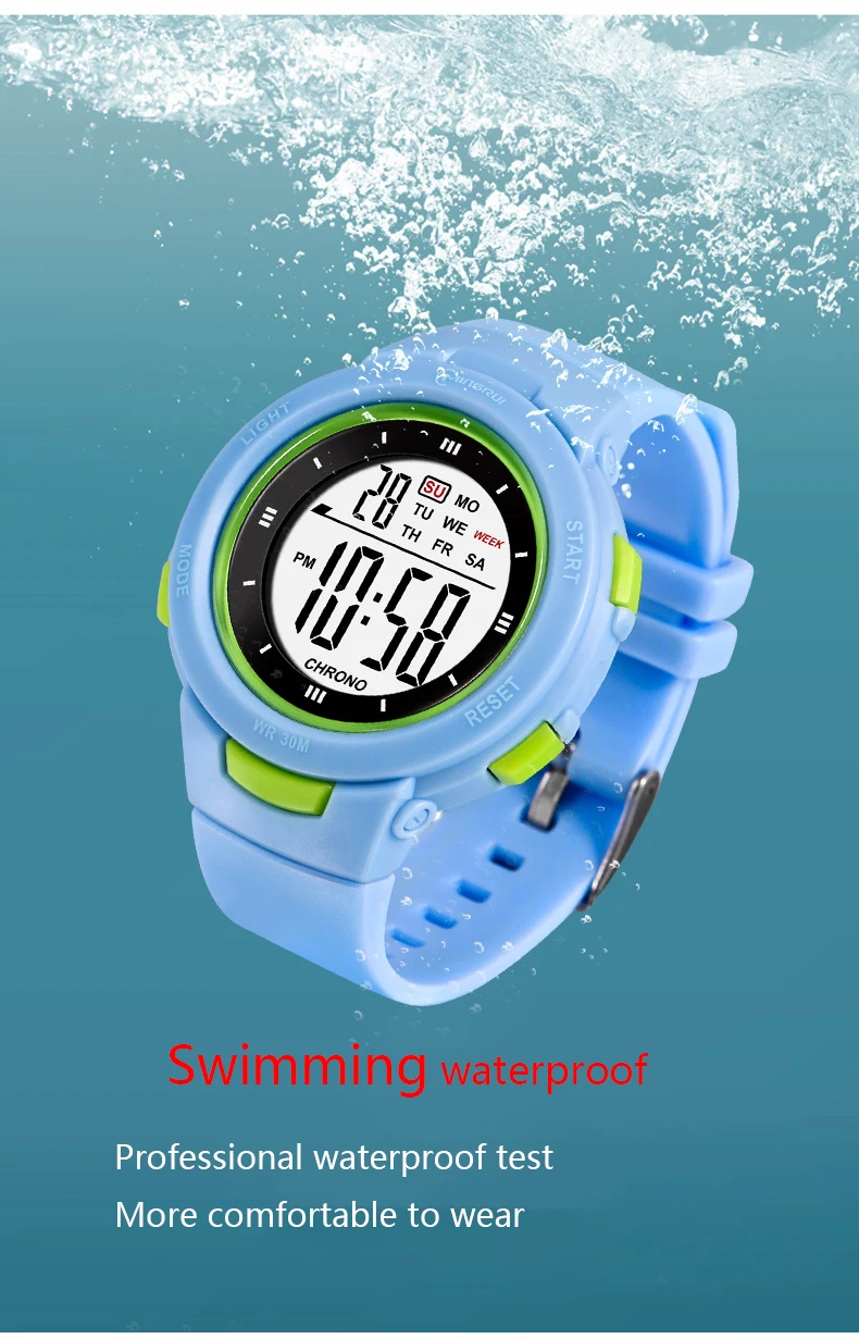 UTHAI CE49 Kids Watches Fashion Luminous Waterproof Alarm Clock Smart Watches Boys and Girls Student Electronic Watch Gift UTHAI CE49 Kids Watches Fashion Luminous Waterproof Alarm Clock Smart Watches Boys and Girls Student Electronic Watch Gift