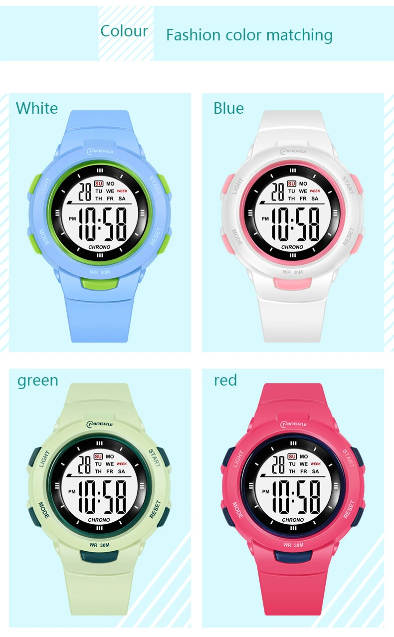 UTHAI CE49 Kids Watches Fashion Luminous Waterproof Alarm Clock Smart Watches Boys and Girls Student Electronic Watch Gift UTHAI CE49 Kids Watches Fashion Luminous Waterproof Alarm Clock Smart Watches Boys and Girls Student Electronic Watch Gift