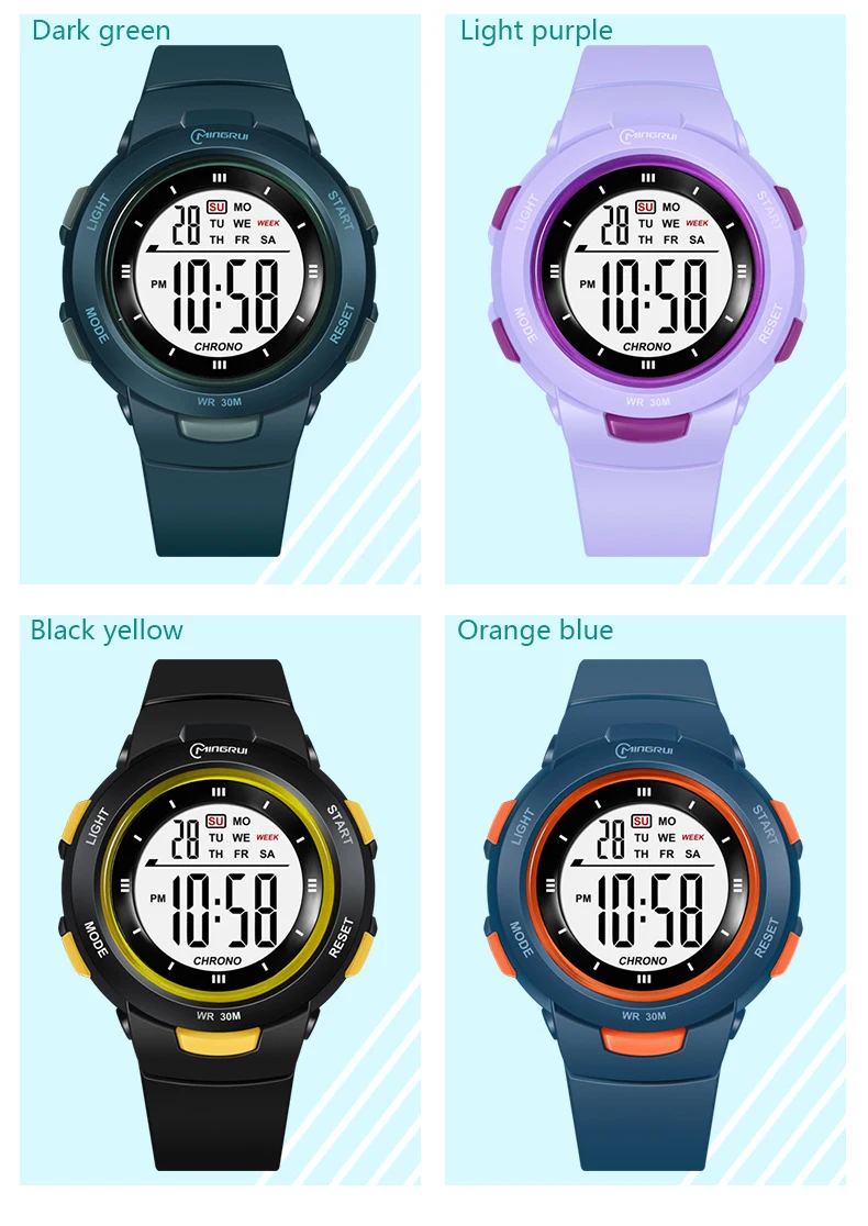UTHAI CE49 Kids Watches Fashion Luminous Waterproof Alarm Clock Smart Watches Boys and Girls Student Electronic Watch Gift UTHAI CE49 Kids Watches Fashion Luminous Waterproof Alarm Clock Smart Watches Boys and Girls Student Electronic Watch Gift