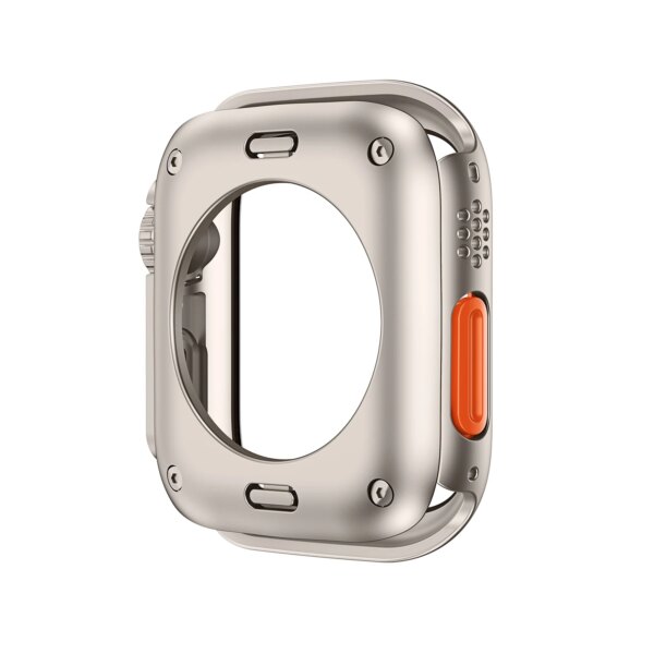 Screen Protector Cover for Apple Watch 45mm 44mm 40mm 41mm Hard PC Front Rear Bumper Case  iwatch 9 8 7 SE 6 5 4 Change To Ultra - Image 5