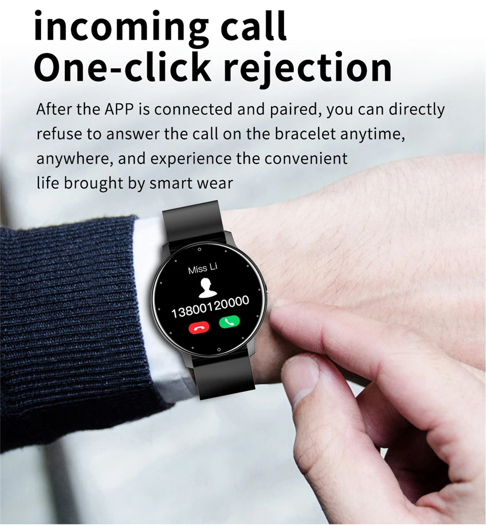 Men Smart Watch Full Touch Screen Digital Fitness Tracker IP68 Waterproof Sports Smartwatch for Women Xiaomi Huawei Phones 2023 Men Smart Watch Full Touch Screen Digital Fitness Tracker IP68 Waterproof Sports Smartwatch for Women Xiaomi Huawei Phones 2023