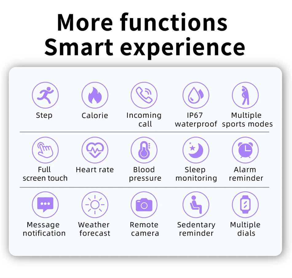 Men Smart Watch Full Touch Screen Digital Fitness Tracker IP68 Waterproof Sports Smartwatch for Women Xiaomi Huawei Phones 2023 Men Smart Watch Full Touch Screen Digital Fitness Tracker IP68 Waterproof Sports Smartwatch for Women Xiaomi Huawei Phones 2023