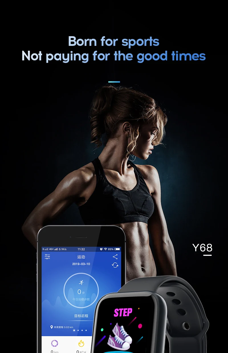 Multifunctional Smart Watch Men Women Bluetooth Connected Phone Music Fitness Sports Bracelet Sleep Monitor Y68 Smartwatch D20 Multifunctional Smart Watch Men Women Bluetooth Connected Phone Music Fitness Sports Bracelet Sleep Monitor Y68 Smartwatch D20