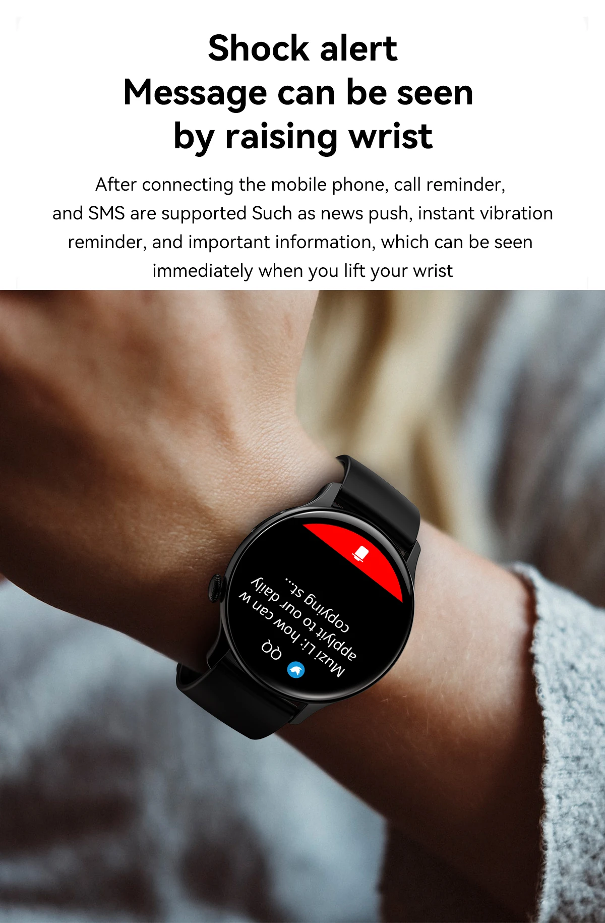 New Smart Watch Women 466*466 AMOLED Screen Always Display Time NFC Bluetooth Call Fashion IP68 Waterproof Sports Men Smartwatch