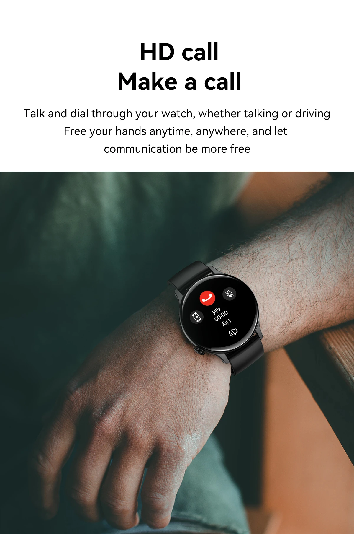 New Smart Watch Women 466*466 AMOLED Screen Always Display Time NFC Bluetooth Call Fashion IP68 Waterproof Sports Men Smartwatch
