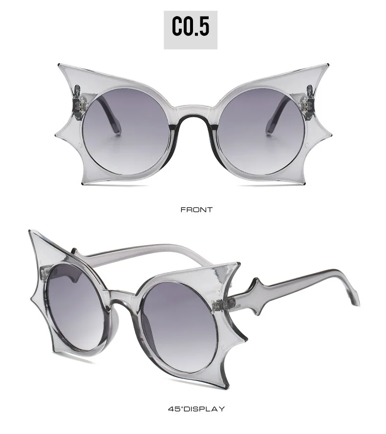 RBROVO 2023 Butterfly Vintage Sunglasses Women Bat Punk Eyewear Women/Men Funny Glasses Women Lunette De Soleil Femme UV400