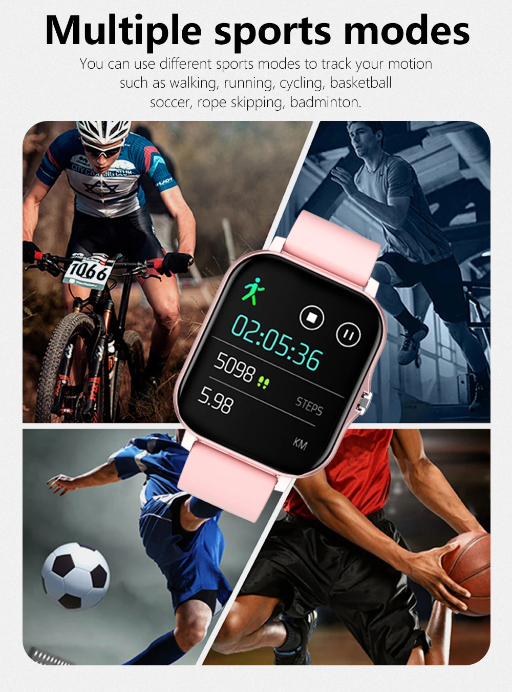 Sport Smart Watch Fitness Clock Health Monitor Waterproof Smartwatch Bluetooth Call Watches for Men Women IOS Xiaomi Huawei 2024 Sport Smart Watch Fitness Clock Health Monitor Waterproof Smartwatch Bluetooth Call Watches for Men Women IOS Xiaomi Huawei 2024