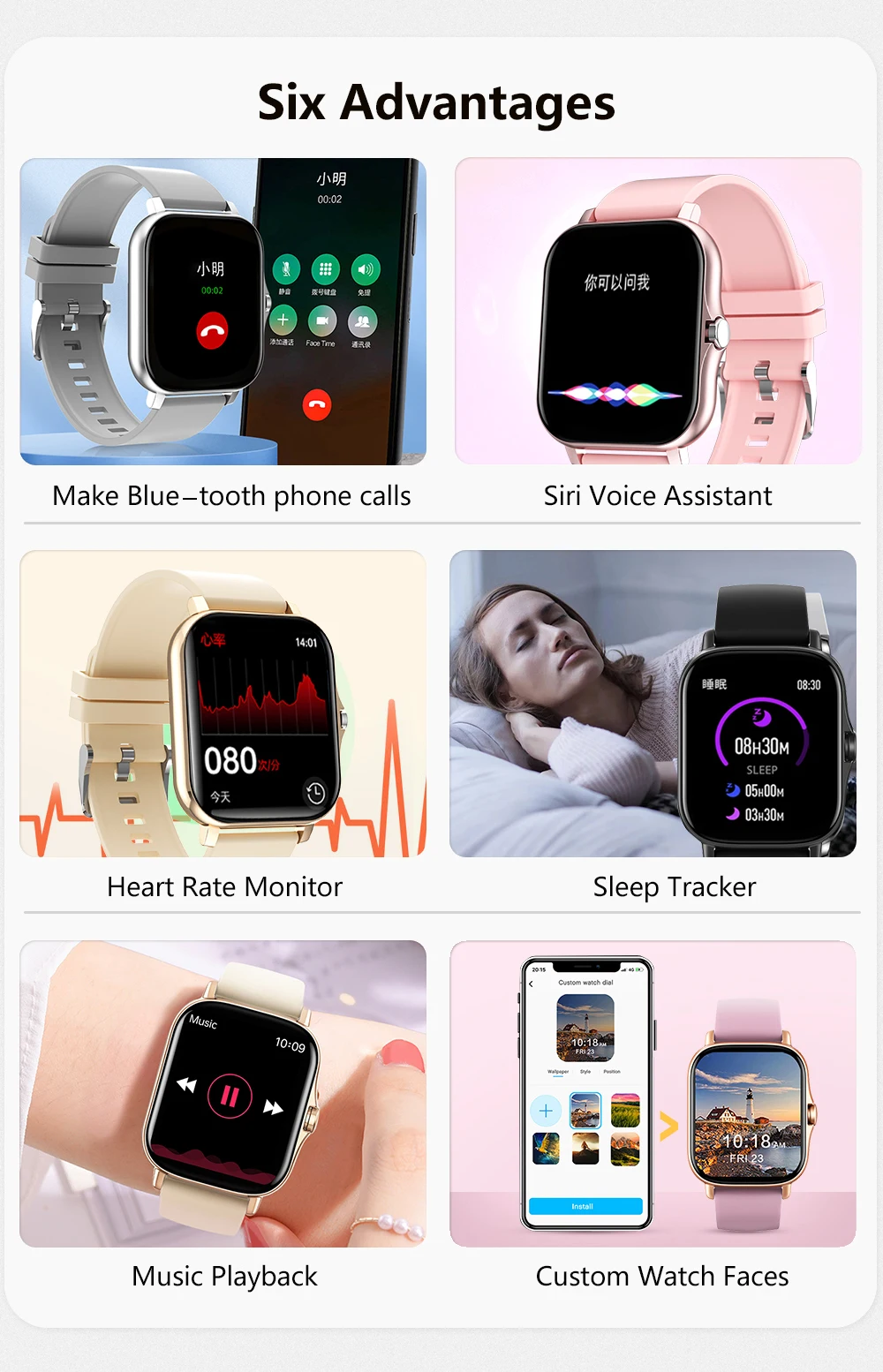 Sport Smart Watch Fitness Clock Health Monitor Waterproof Smartwatch Bluetooth Call Watches for Men Women IOS Xiaomi Huawei 2024 Sport Smart Watch Fitness Clock Health Monitor Waterproof Smartwatch Bluetooth Call Watches for Men Women IOS Xiaomi Huawei 2024