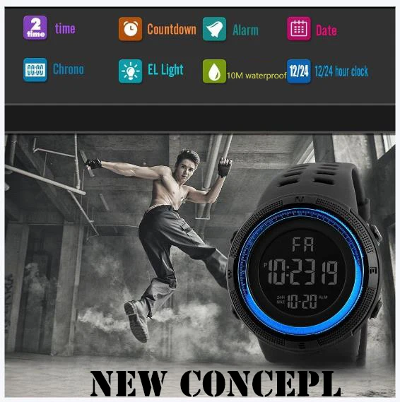 UTHAI C26 Men's Digital Electronic Watch Sports Glow 49mm Large Dial Student Outdoor Adventure Trend Multifunctional Watches UTHAI C26 Men's Digital Electronic Watch Sports Glow 49mm Large Dial Student Outdoor Adventure Trend Multifunctional Watches