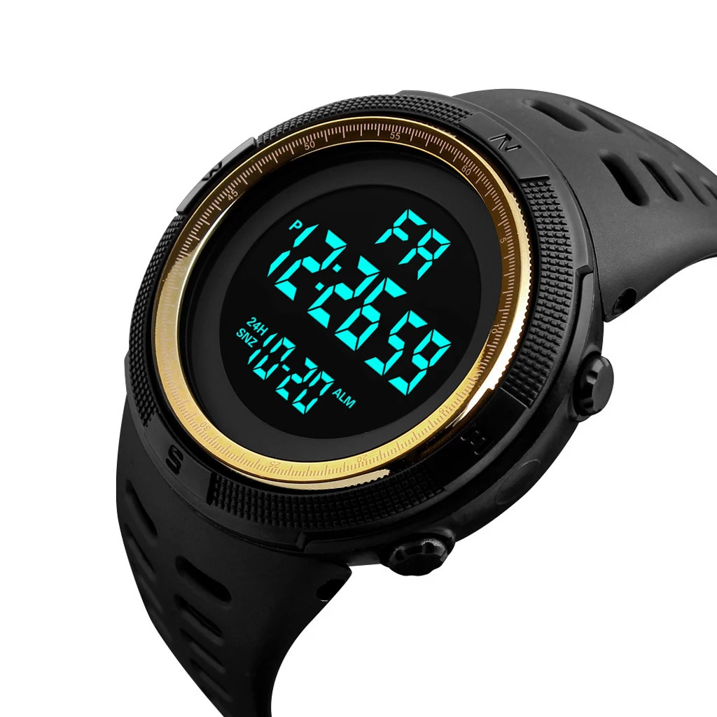 UTHAI C26 Men's Digital Electronic Watch Sports Glow 49mm Large Dial Student Outdoor Adventure Trend Multifunctional Watches UTHAI C26 Men's Digital Electronic Watch Sports Glow 49mm Large Dial Student Outdoor Adventure Trend Multifunctional Watches