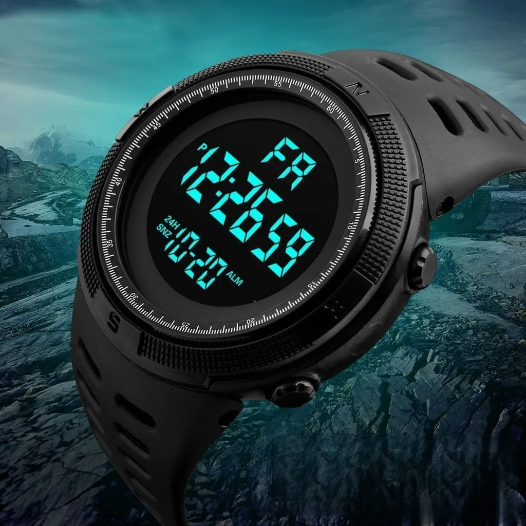 UTHAI C26 Men's Digital Electronic Watch Sports Glow 49mm Large Dial Student Outdoor Adventure Trend Multifunctional Watches UTHAI C26 Men's Digital Electronic Watch Sports Glow 49mm Large Dial Student Outdoor Adventure Trend Multifunctional Watches
