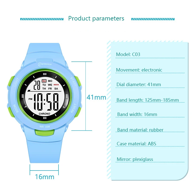 UTHAI CE49 Kids Watches Fashion Luminous Waterproof Alarm Clock Smart Watches Boys and Girls Student Electronic Watch Gift UTHAI CE49 Kids Watches Fashion Luminous Waterproof Alarm Clock Smart Watches Boys and Girls Student Electronic Watch Gift