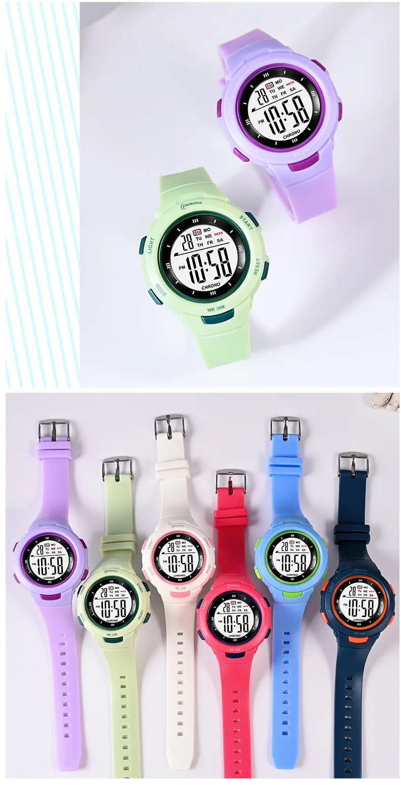 UTHAI CE49 Kids Watches Fashion Luminous Waterproof Alarm Clock Smart Watches Boys and Girls Student Electronic Watch Gift UTHAI CE49 Kids Watches Fashion Luminous Waterproof Alarm Clock Smart Watches Boys and Girls Student Electronic Watch Gift