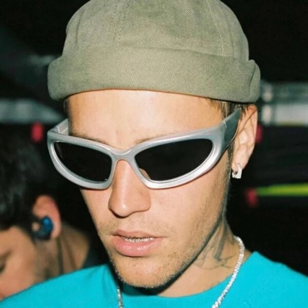 Y2k New Punk Sports Sunglasses For Men Women Luxury Brand Designer Sun Glasses Men’s Fashion Vintage Shades UV400 Goggle Eyewear