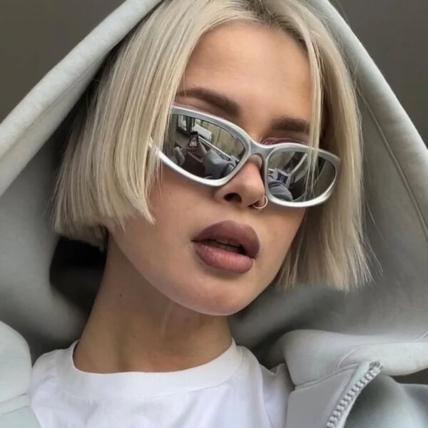 Y2k New Punk Sports Sunglasses For Men Women Luxury Brand Designer Sun Glasses Men’s Fashion Vintage Shades UV400 Goggle Eyewear